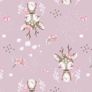 Bambi Feliz Rosa