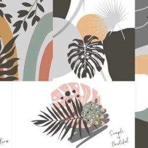 Paño Troquelado Abstract Gray