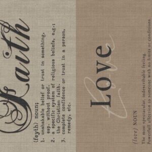 Paño Troquelado Faith Tierra