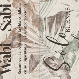 Paño Troquelado Hojas Lino