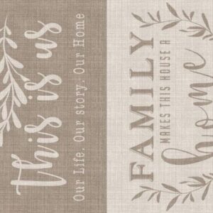 Paño Troquelado This is Us Tierra