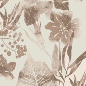 Tusor Estampado Valencia Avellana