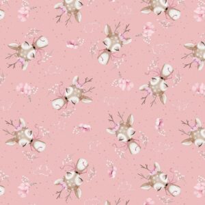 Interlock Bambi Feliz Rosa