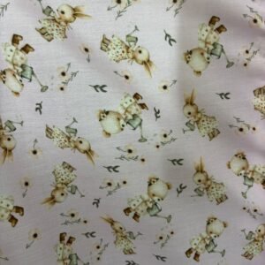 Batista Estampada Regadera Rosa